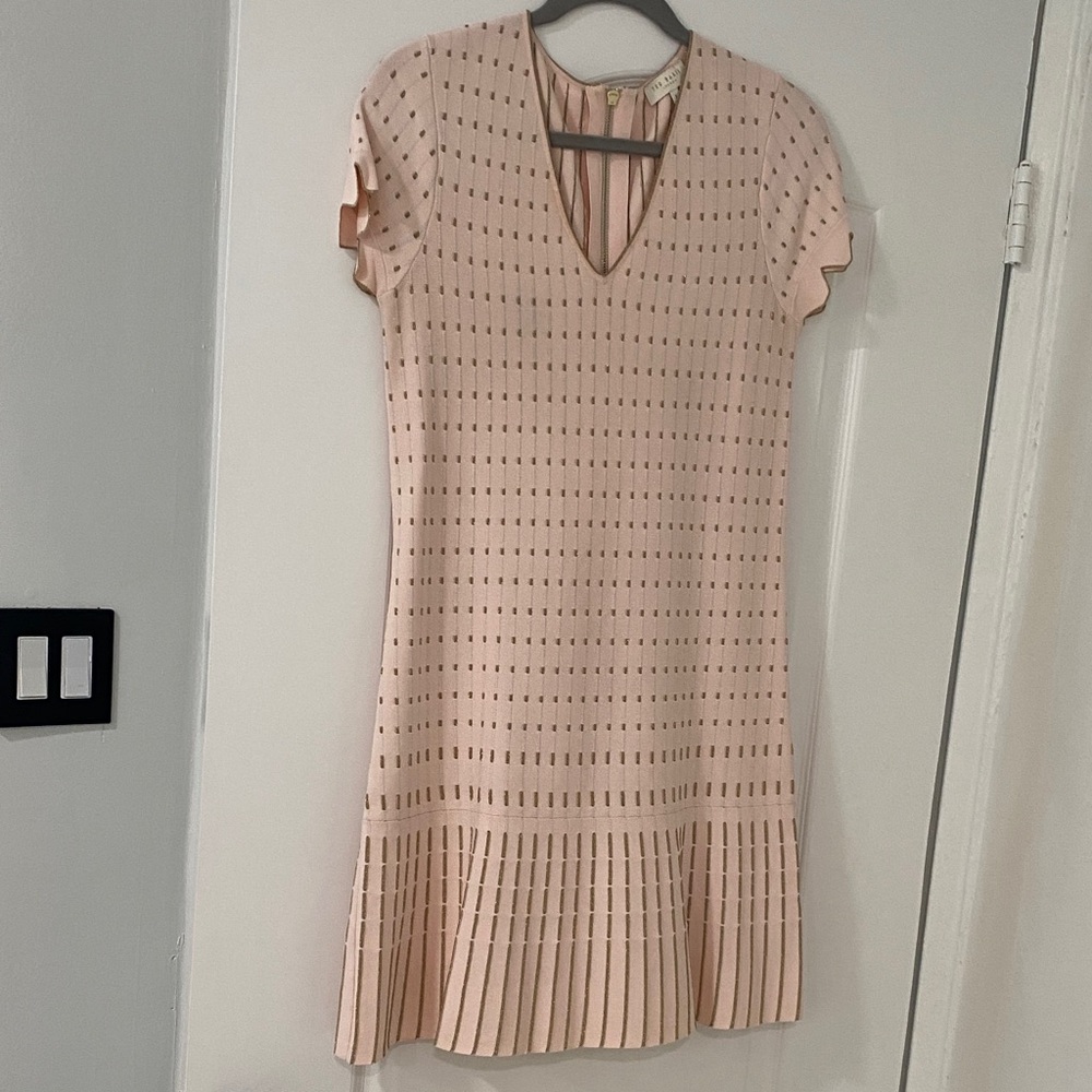 Ted Baker Blush Pink Mini Dress
